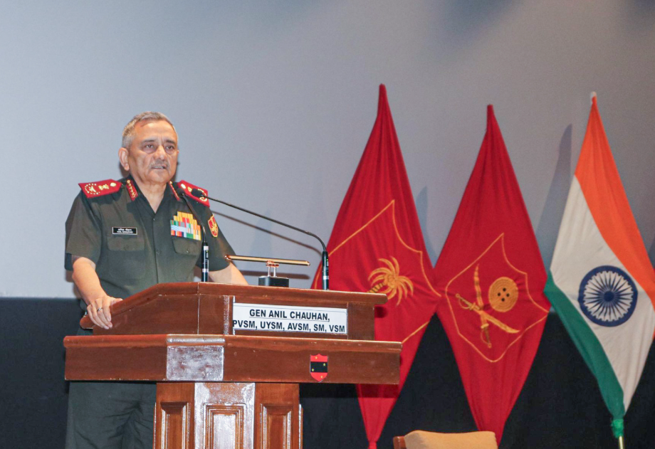 CDS Anil Chauhan urges push for indigenous counter-drone systems