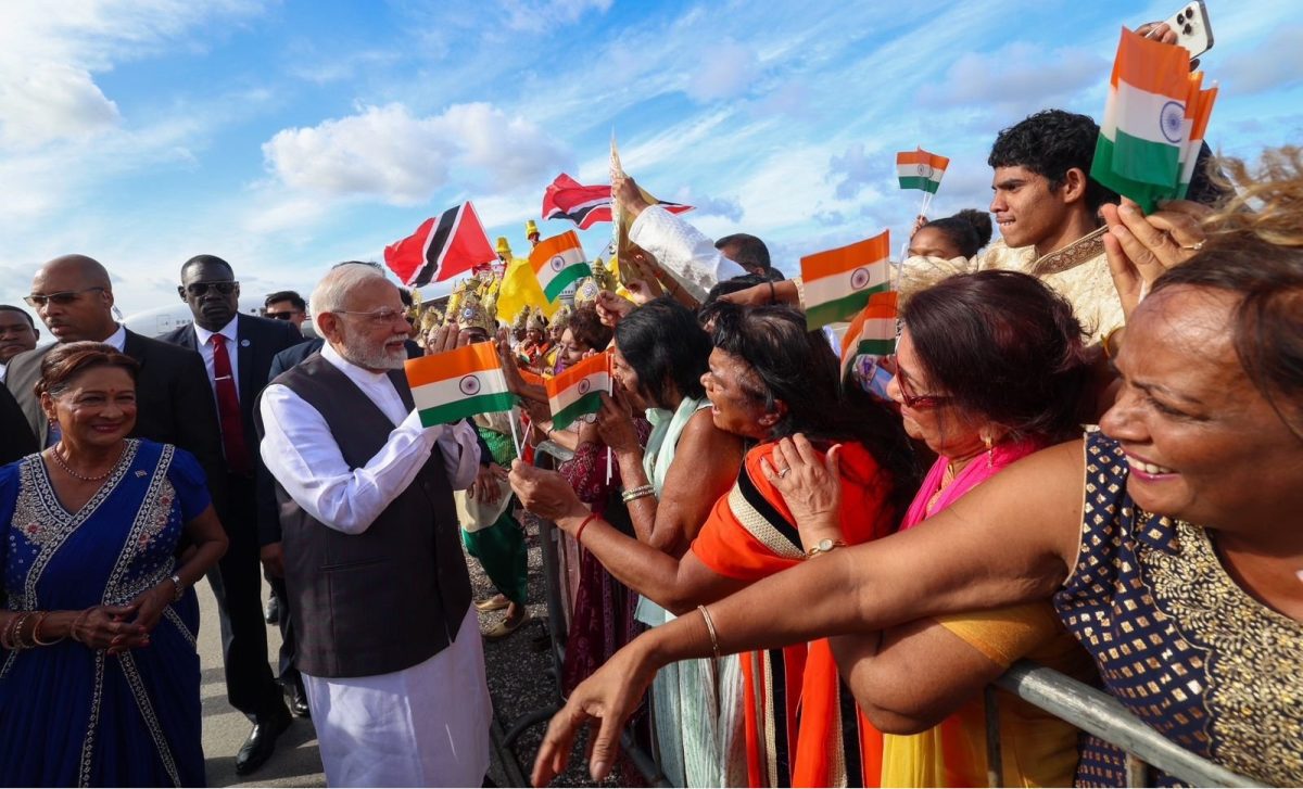This visit will further cement bilateral ties between our nations: PM Modi thanks Trinidad and Tobago PM for warm welcome
