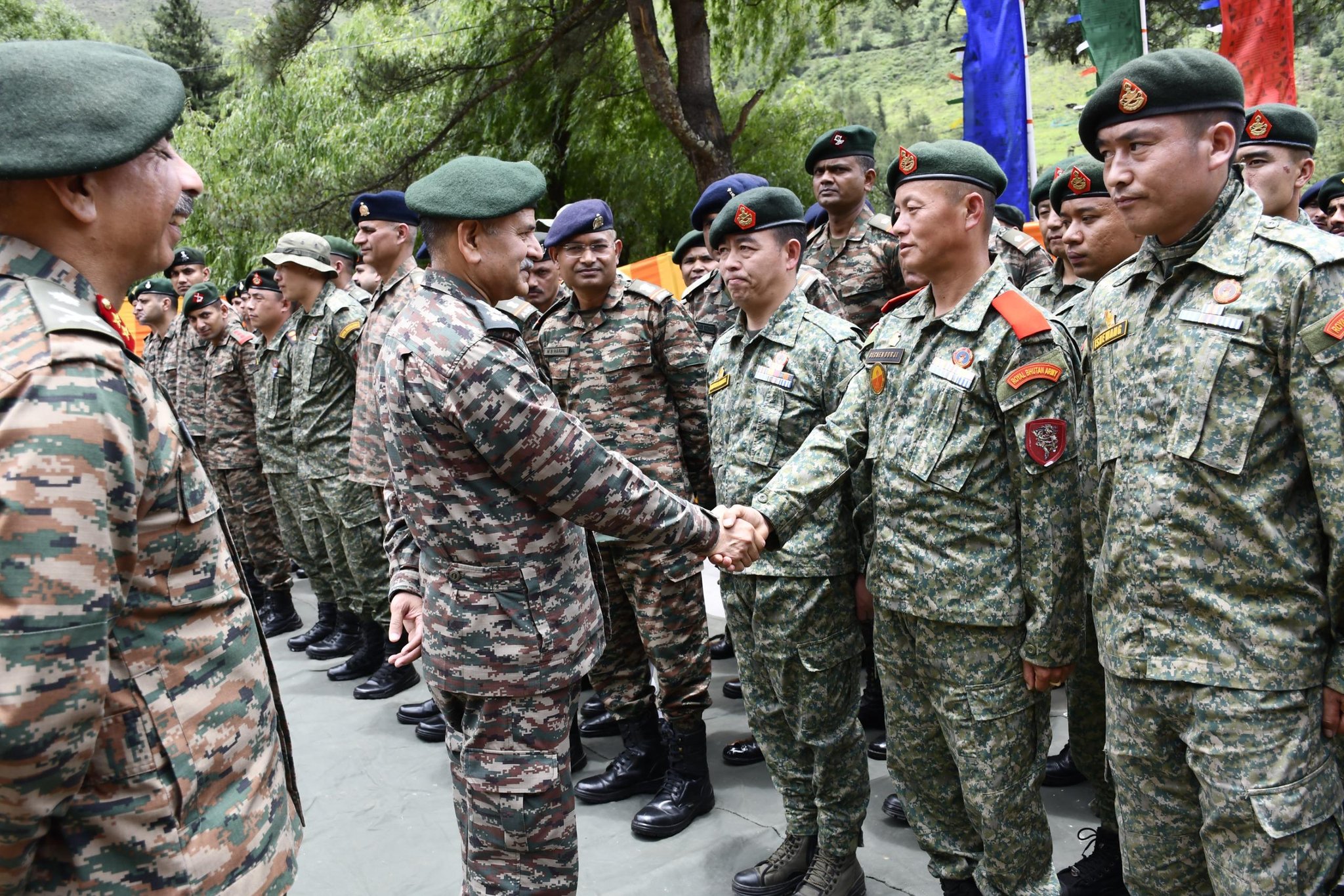 Army chief lauds Indian military team for ‘focused’ joint training in Bhutan