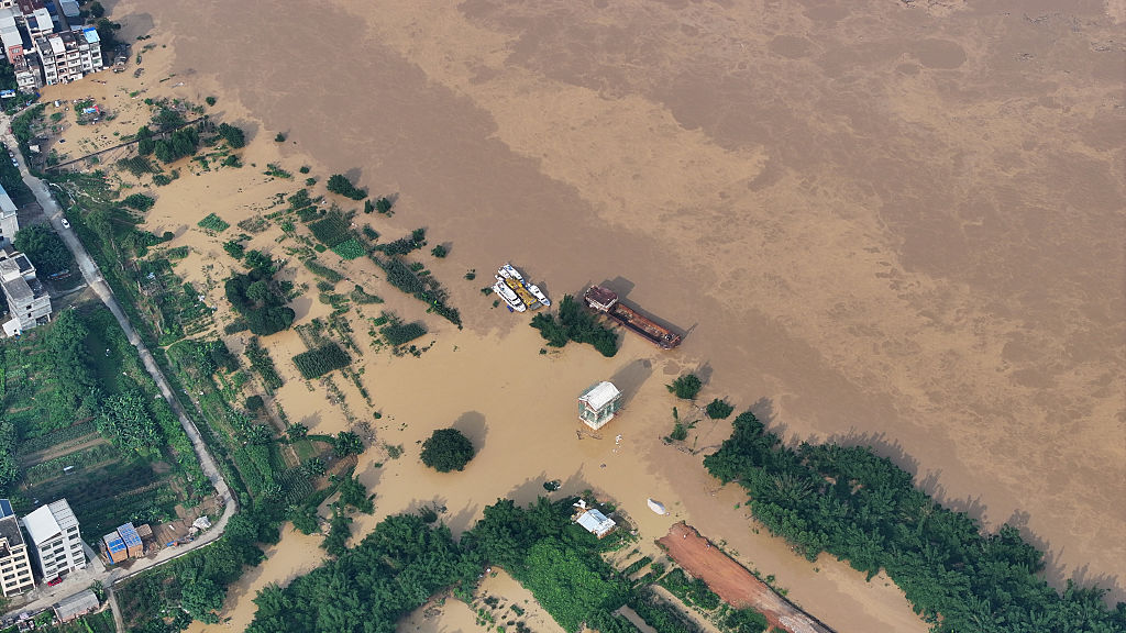 Rivers in southwest China breach warning levels, with thousands evacuated