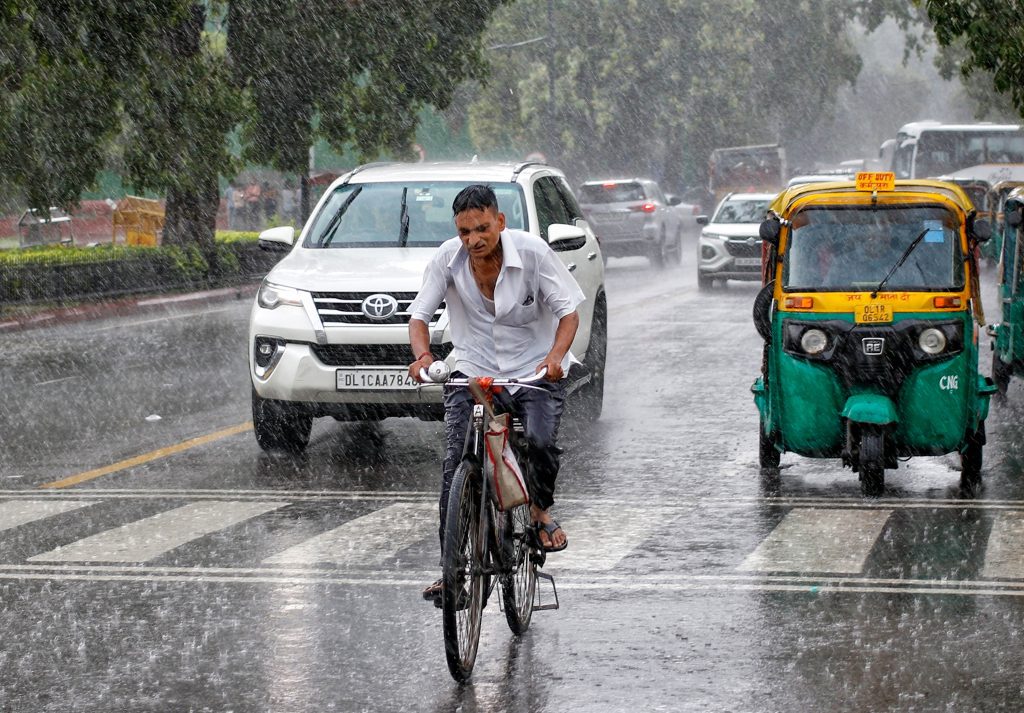 Heavy Rains in New Delhi