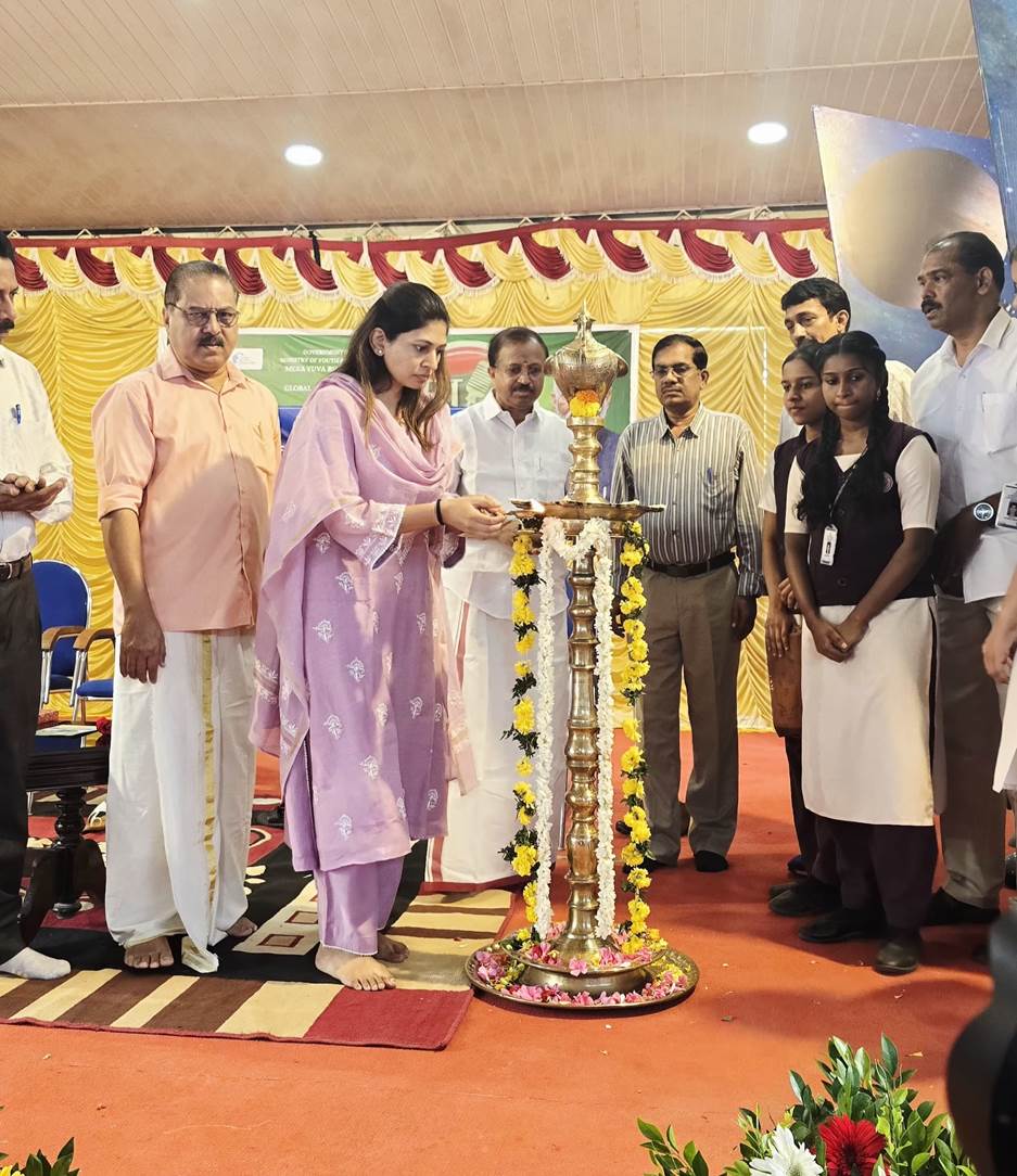 Union Minister Raksha Khadse inaugurates final round of Mann Ki Baat Talent Hunt Season 5 in Thiruvananthapuram