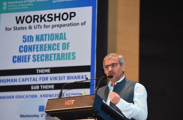 States, UTs hold talks on strengthening higher education’s role in knowledge economy