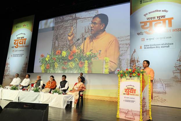 Youth Spiritual Summit concludes in Varanasi with launch of Kashi Declaration for Drug-Free India