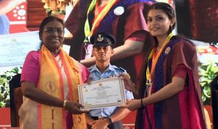 President Droupadi Murmu addresses 5th annual convocation of AIIMS Bhubaneswar
