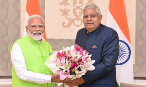 PM Modi wishes good health to Jagdeep Dhankhar
