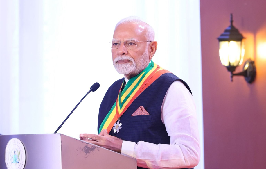 PM Modi dedicates Ghana’s highest state honour ‘to enduring friendship, shared values’ with India