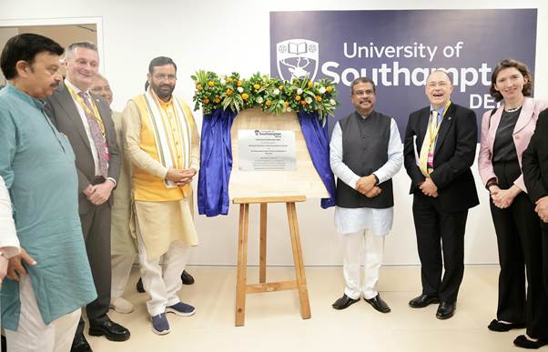 Dharmendra Pradhan inaugurates University of Southampton’s India campus in Gurugram