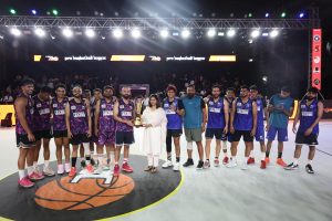 Raksha Khadse inaugurates ABC Pro Basketball League Season 4 in Pune