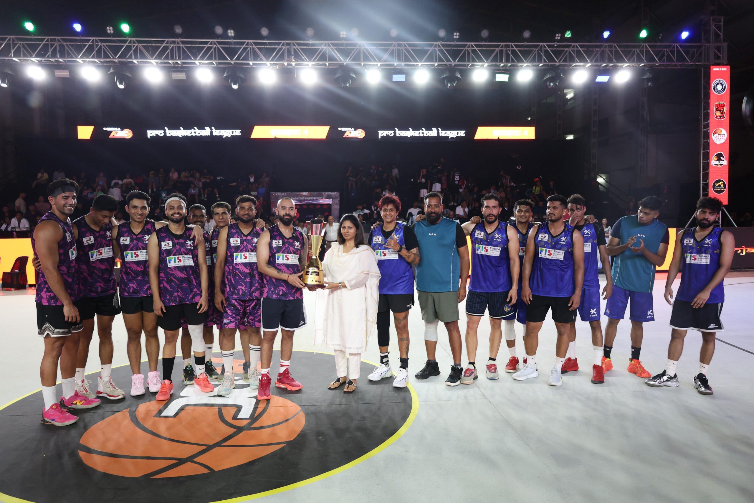 Raksha Khadse inaugurates ABC Pro Basketball League Season 4 in Pune