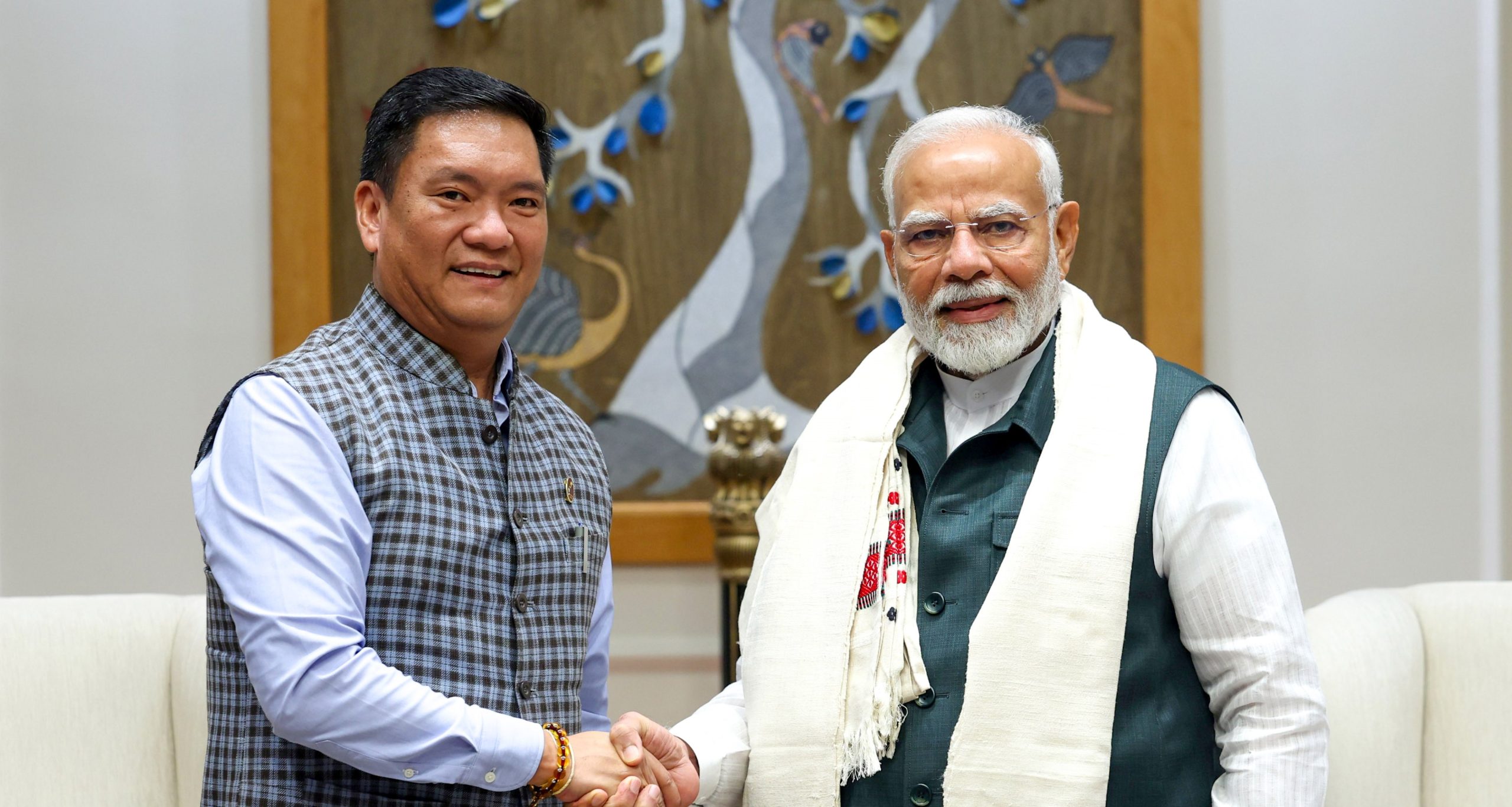 Pema Khandu turns 46; PM Modi, other leaders laud his leadership
