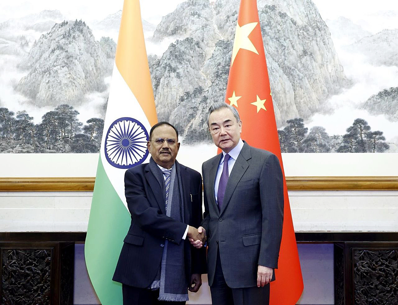 NSA Ajit Doval meets Chinese Foreign Minister Wang Yi to discuss border issues