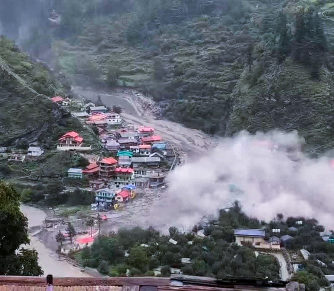 Cloudburst triggers flash floods in Uttarkashi; rescue operations underway