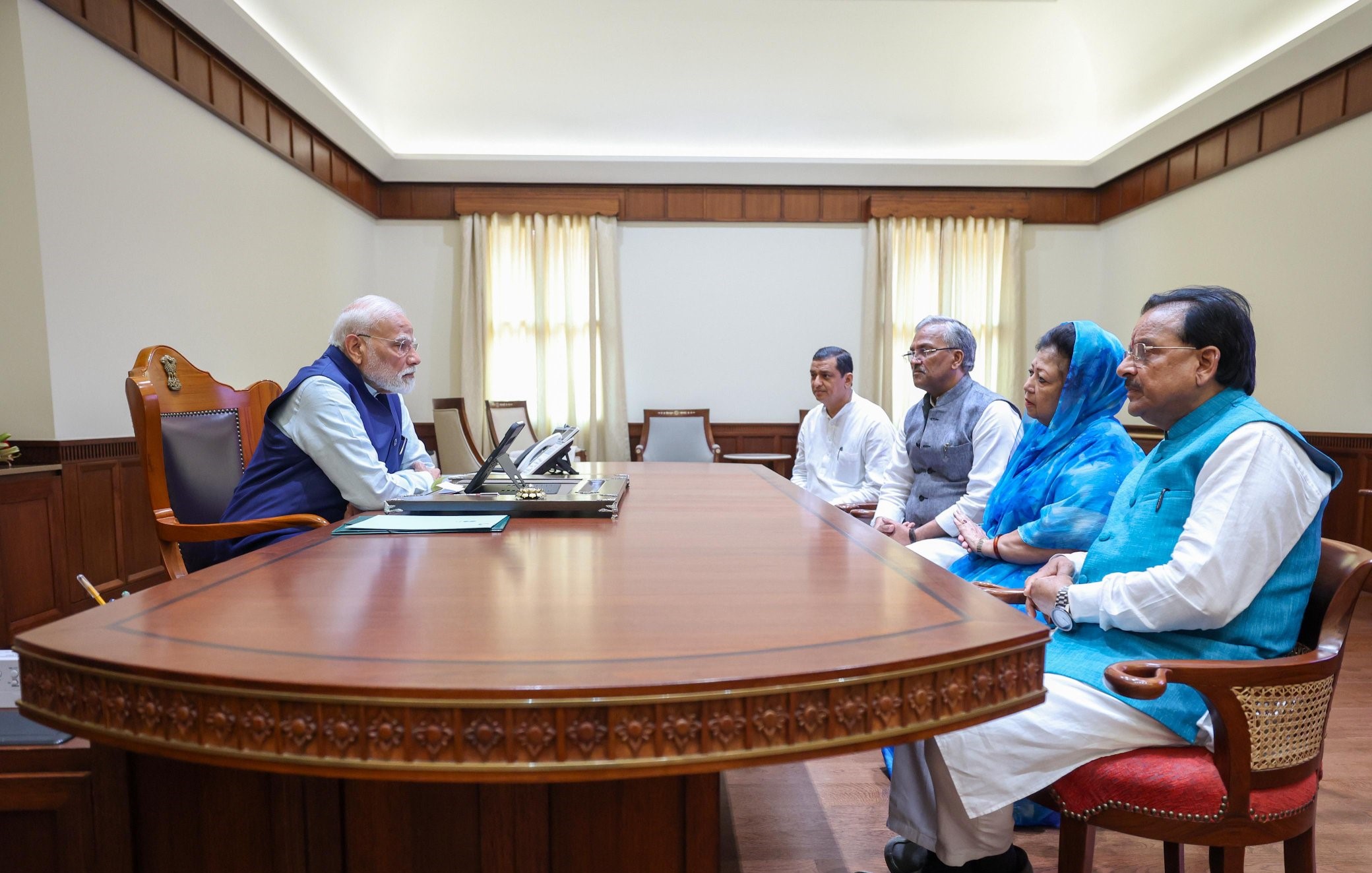 PM Modi meets Uttarakhand MPs, urges them to stay connected with people in rain-affected areas