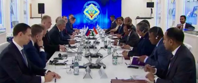 Russian President Putin accords warm welcome to NSA Doval at Kremlin