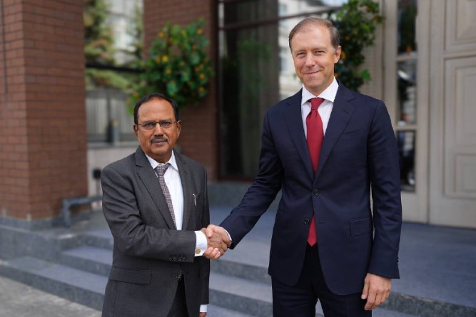 NSA Ajit Doval meets Russia’s First Deputy Prime Minister in Moscow