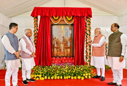 PM Modi inaugurates 184 multi-storey flats for MPs in New Delhi