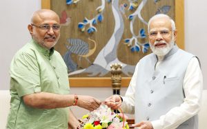 'PM Modi appealed to MPs, especially opposition, to support CP Radhakrishnan': Kiren Rijiju after NDA's Parliamentary Party meeting