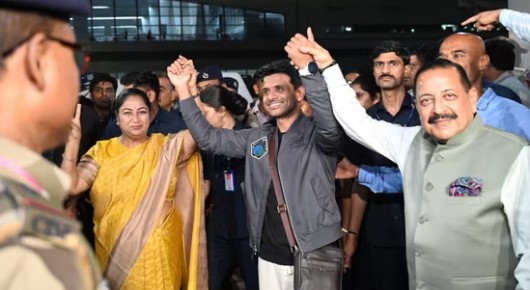 Shubhanshu Shukla accorded hero’s welcome on return to India; Parliament plans special discussion on successful space mission tomorrow
