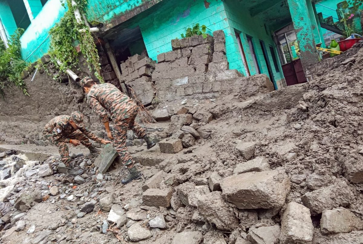 Cloudburst hits Chamoli's Tharali, rescue operations underway, CM Dhami monitoring situation