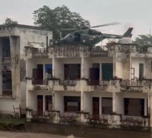Indian Army Aviation rescues civilians and CRPF personnel from flood-hit building in Punjab