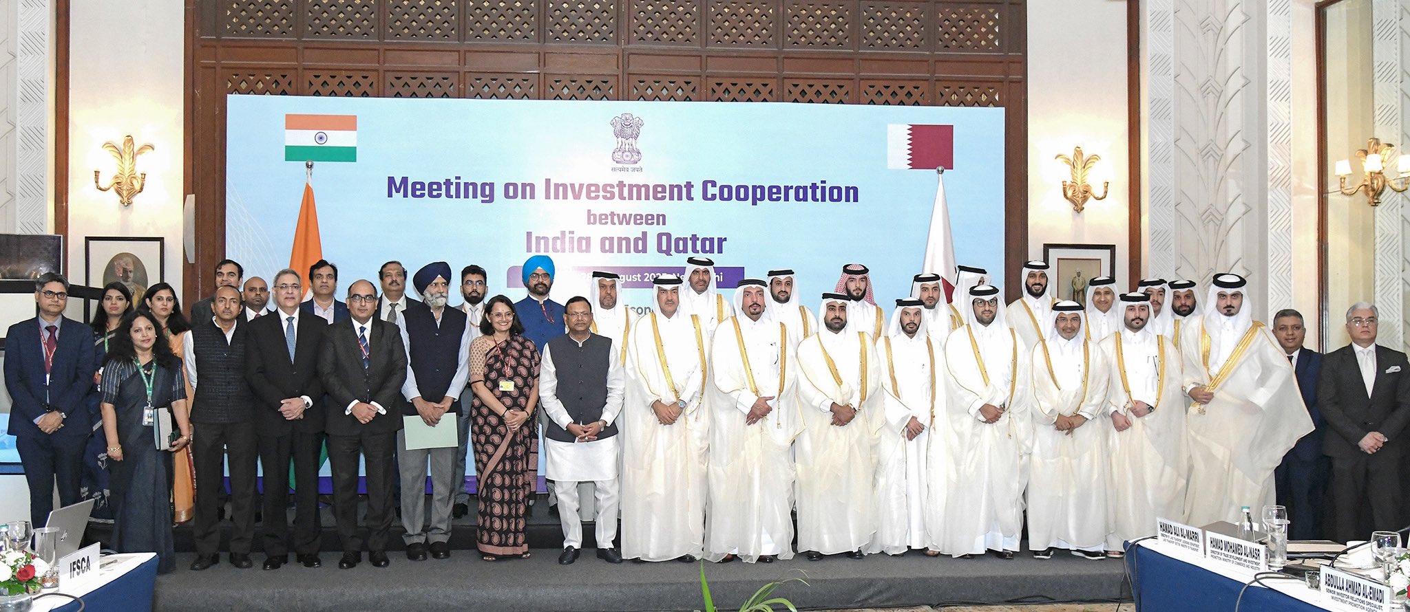 India, Qatar hold talks to expand investment cooperation