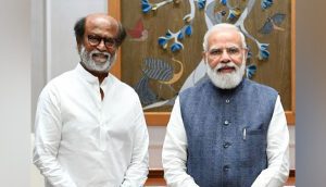 PM Modi congratulates Rajinikanth on completing 50 years in cinema