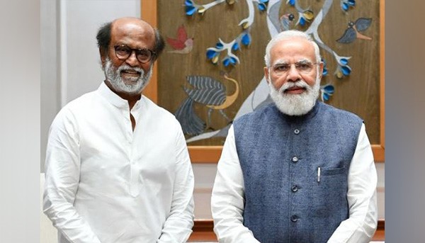 PM Modi congratulates Rajinikanth on completing 50 years in cinema