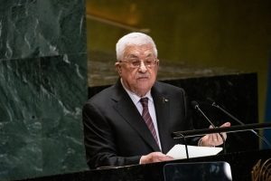 US bars Palestinian leader Abbas from UN as allies pledge statehood