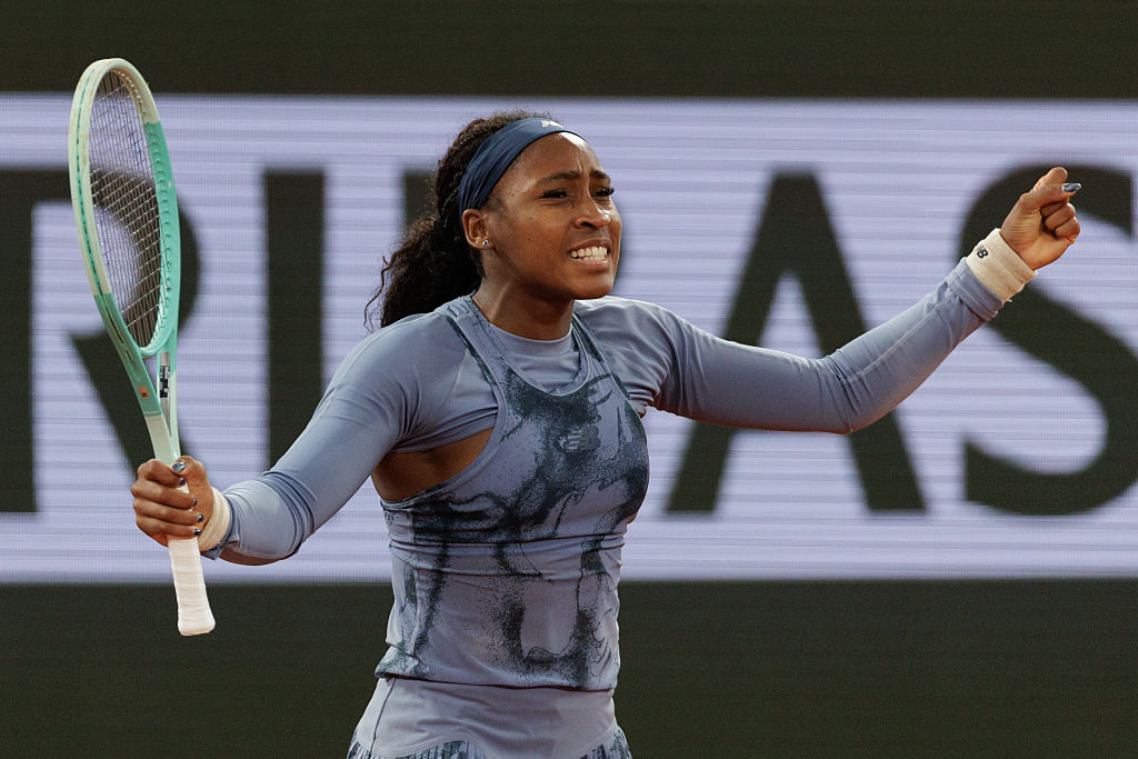 Teary Gauff overcomes serving woes to beat Vekic at US Open
