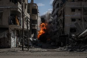 Israel bombards Gaza City overnight; Hamas leader due in Cairo in bid to salvage ceasefire talks
