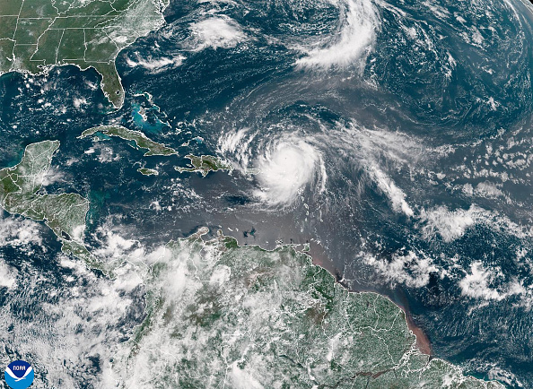 Hurricane Erin could bring dangerous seas as it grows near the Bahamas