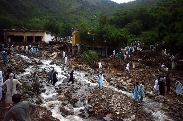 Twenty bodies found in Pakistan mountain village after cloudburst flooding