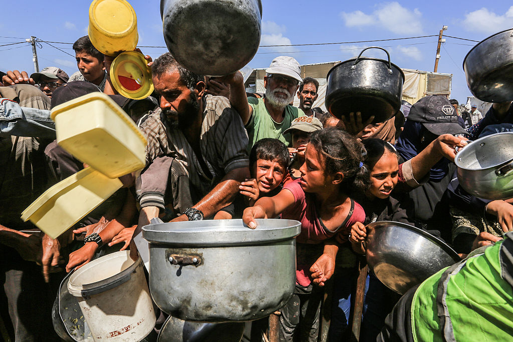 Famine has struck Gaza, says global hunger monitor