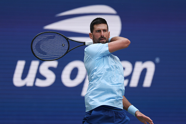 Tennis-Djokovic beats back issue to blast past Norrie at US Open