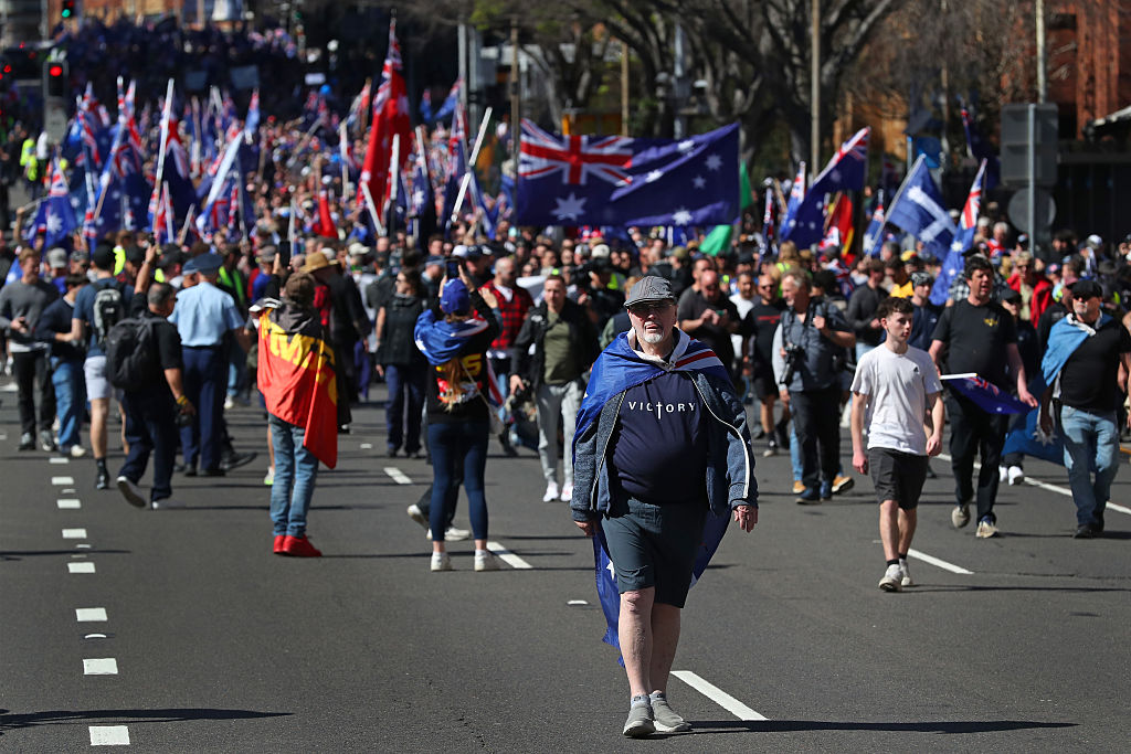 Thousands in Australia march against immigration, government condemns rally
