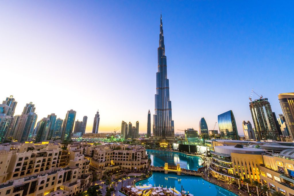 Burj Khalifa in Dubai