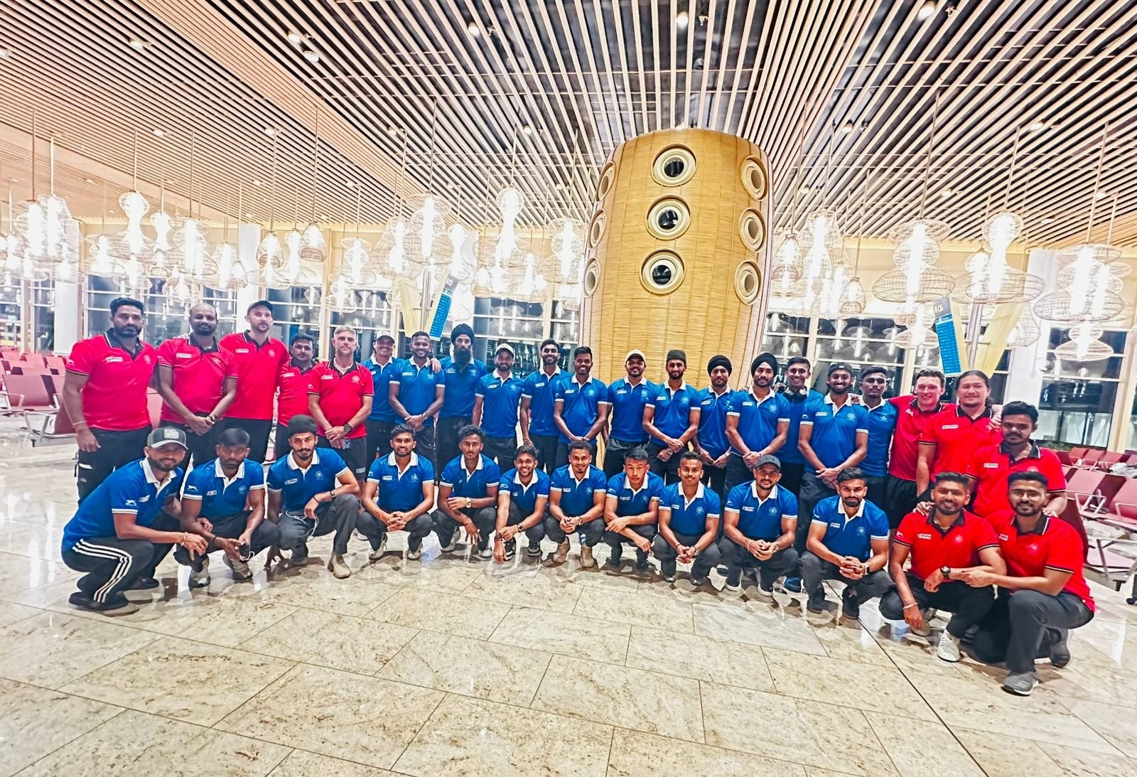 Indian men’s hockey team leaves for crucial four-match series in Australia