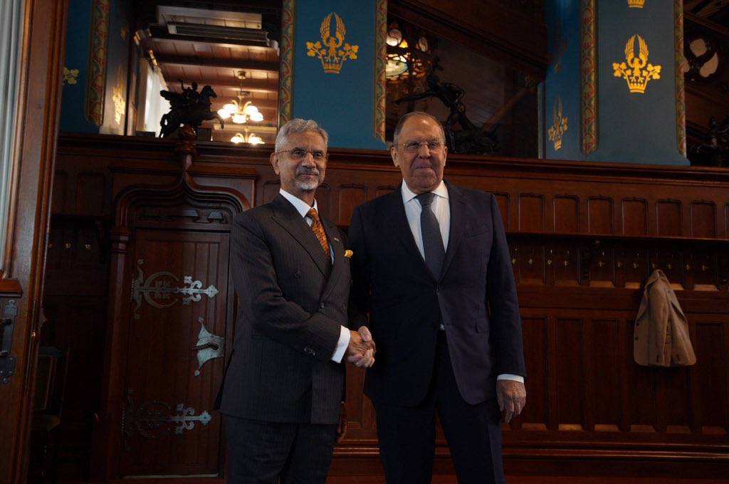 Jaishankar meets Lavrov in Moscow, reviews  bilateral ties ahead of annual summit