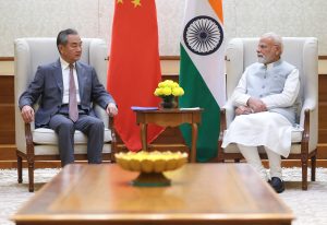 PM Modi stresses border peace in meeting with Chinese Foreign Minister Wang Yi