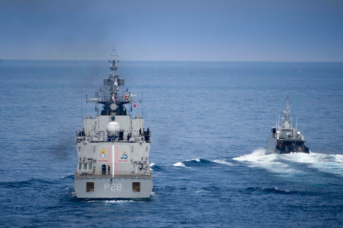 Philippines, India hold first joint sail in South China Sea