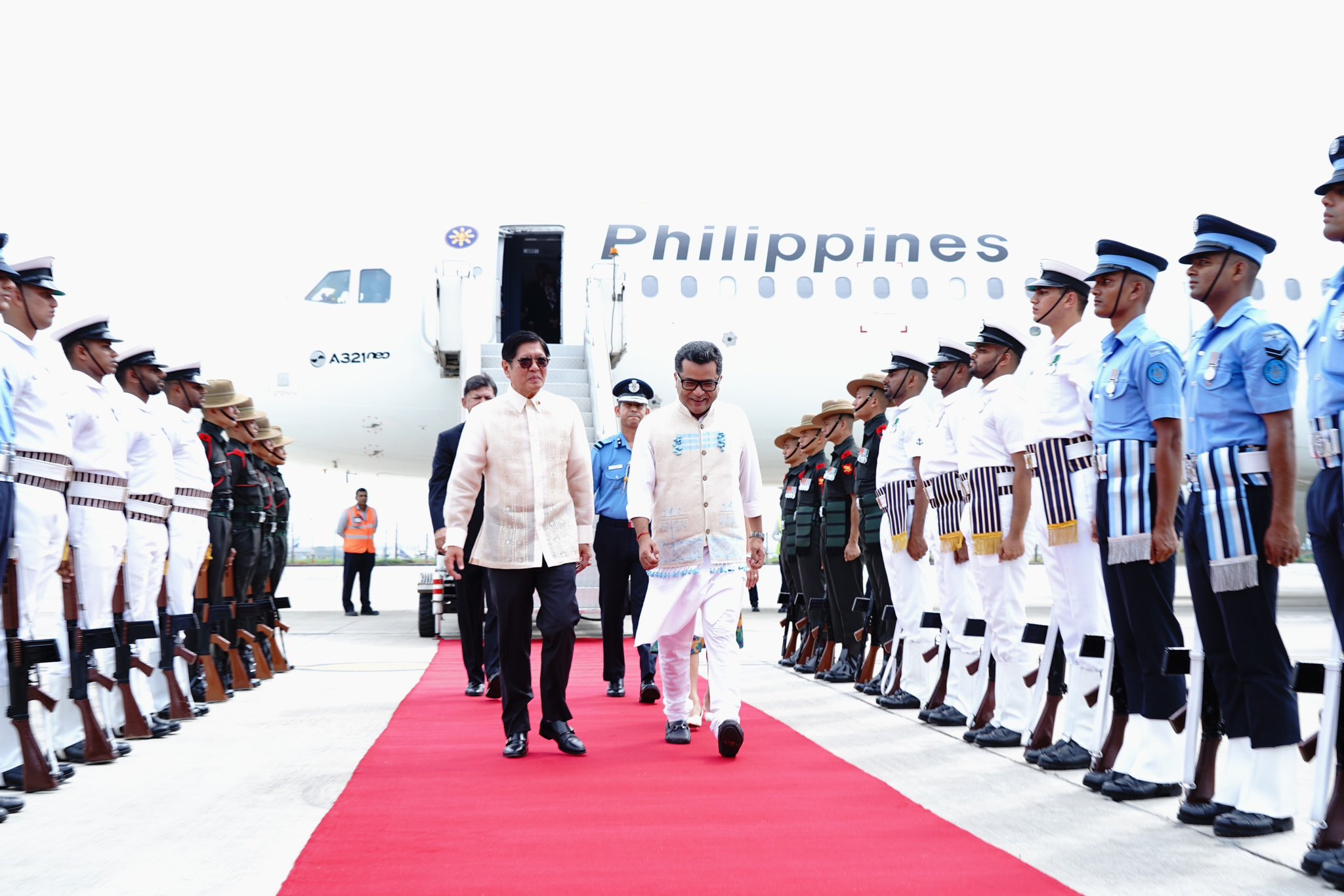 Philippine President Marcos arrives on five-day state visit to India