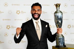 Salah wins PFA Player of the Year award for unprecedented third time