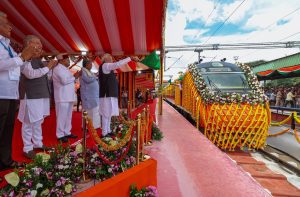 PM Modi flags off three Vande Bharat trains in Bengaluru