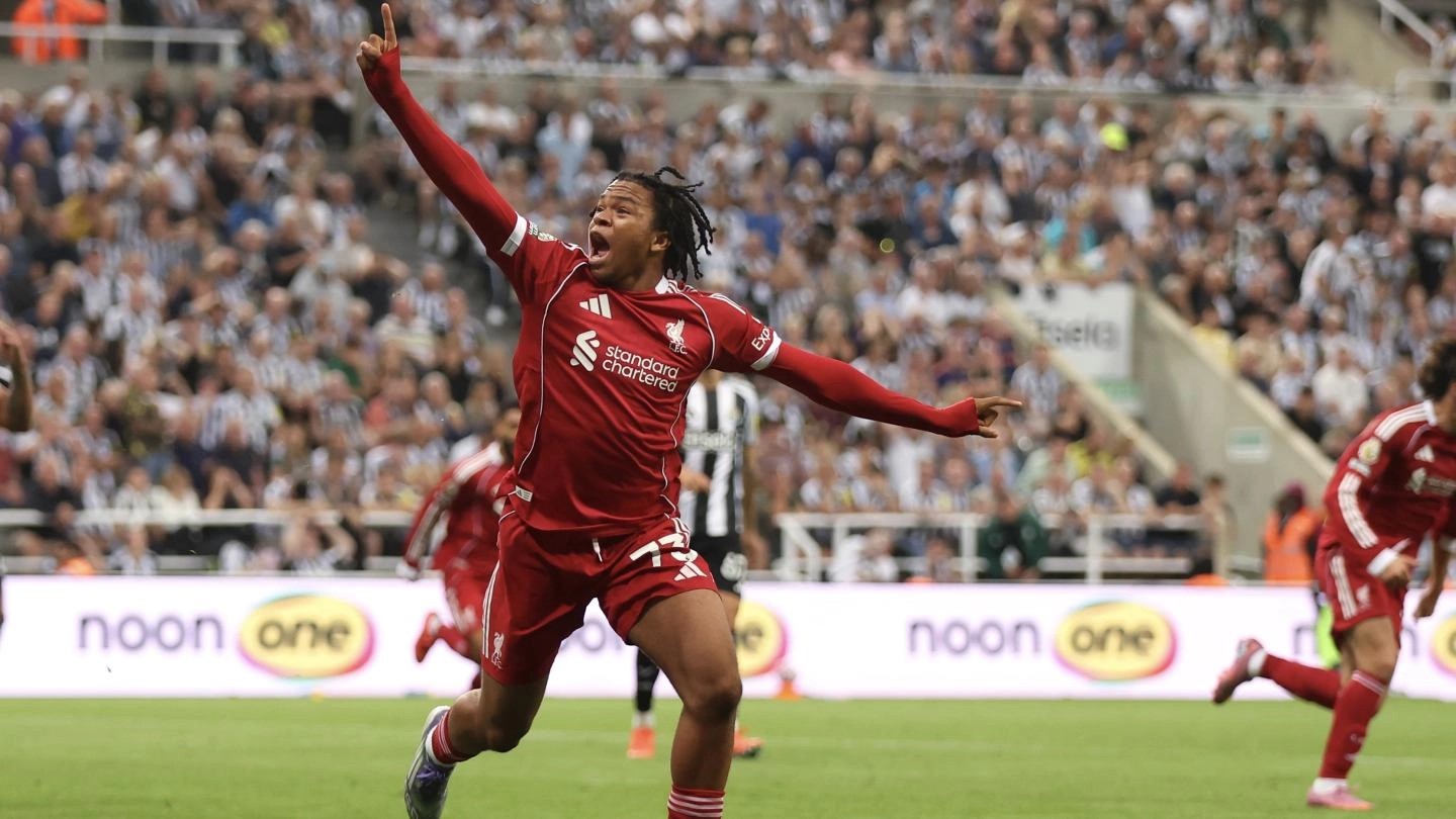 Ngumoha in dream Premier League debut with late winner for Liverpool at Newcastle