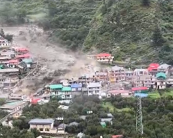 Cloudburst in Uttarkashi washes away village; several missing, relief ops underway