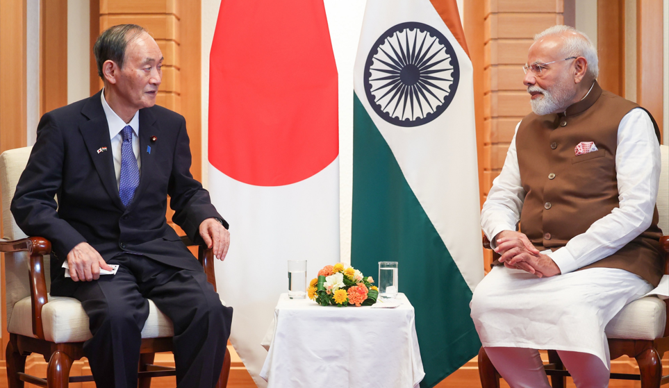 PM Modi meets former Japanese PMs, discusses expanding bilateral ties