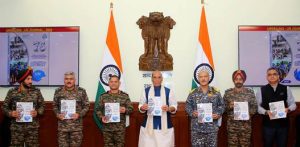 Rajnath Singh interacts with global women peacekeepers, calls them ‘torchbearers of change’