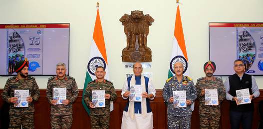 Rajnath Singh interacts with global women peacekeepers, calls them ‘torchbearers of change’