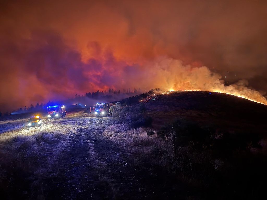 Wildfire near Spanish capital under control as one person dies